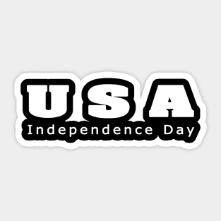 USA independence day - 4th of July Sticker